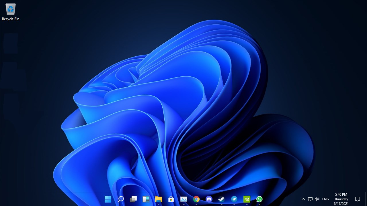 Transparent Taskbar· screenshot