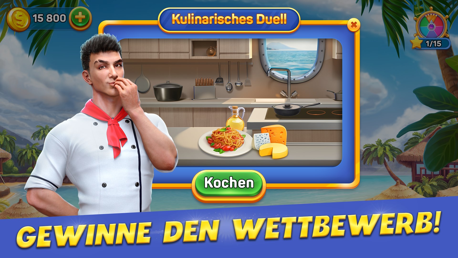 Solitaire Cruise: Solitär Tripeaks Kartenspiel Screenshot