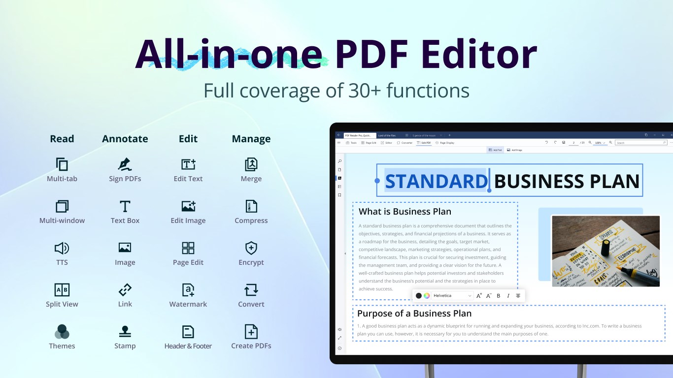 PDF Reader Pro - Editing Expert screenshot