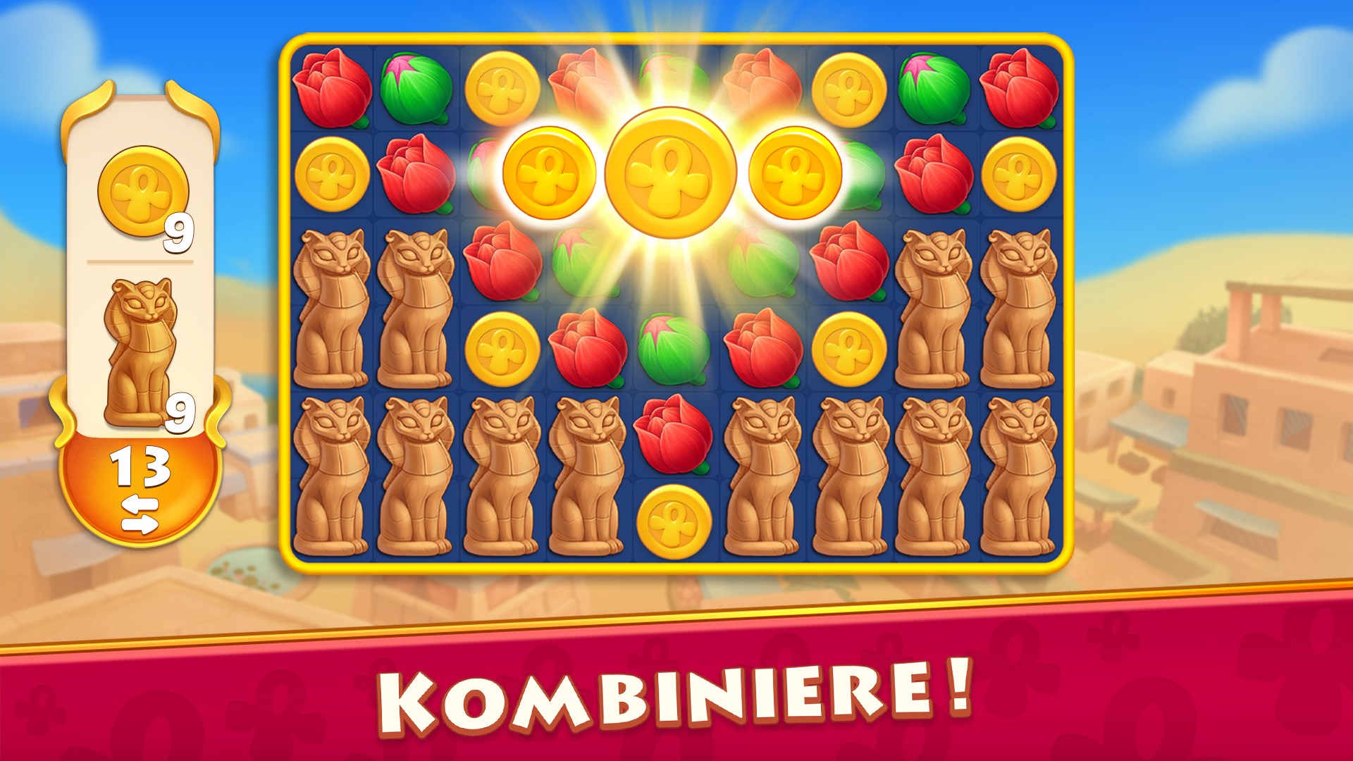 Cradle of Empires: 3 Gewinnt Spiele (Match 3) Screenshot