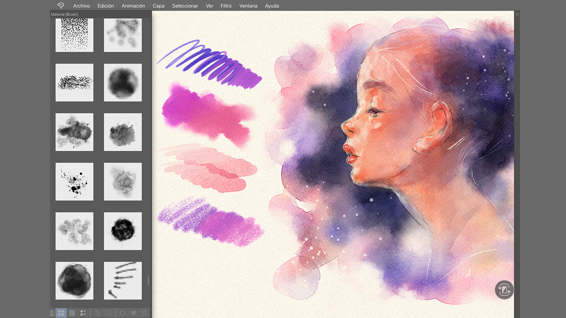 Captura de pantalla de Clip Studio Paint - Lo mejor para dibujar y pintar -