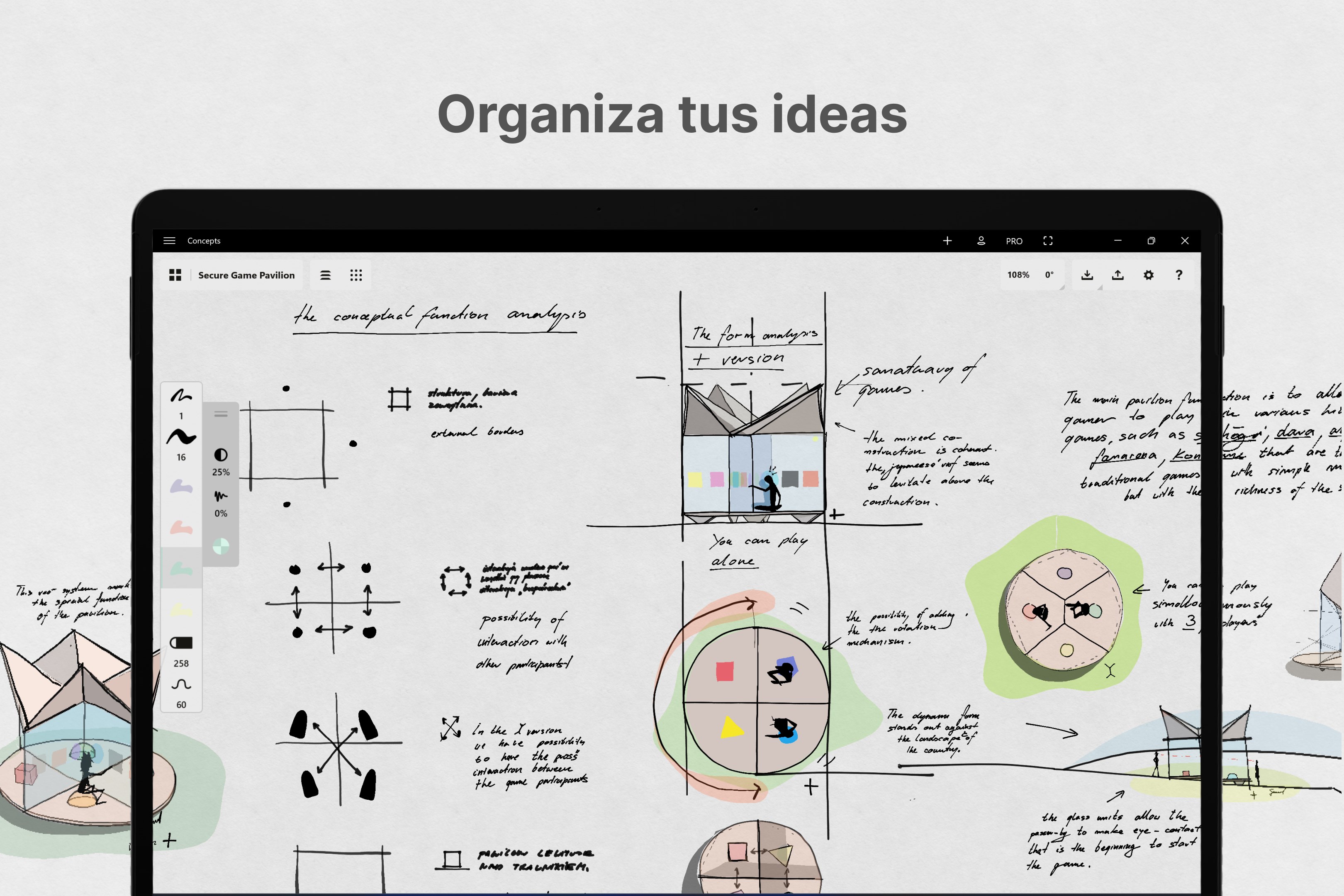 Captura de pantalla de Concepts