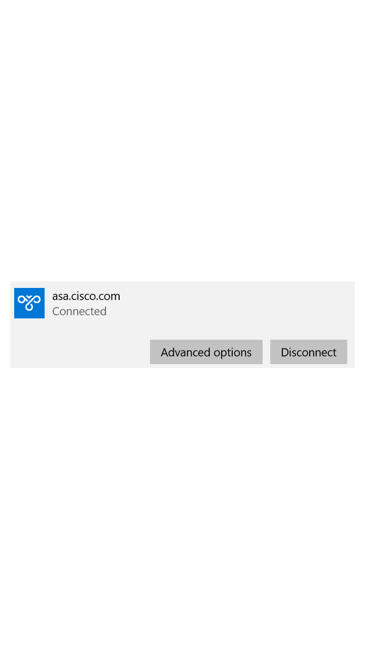 AnyConnect screenshot