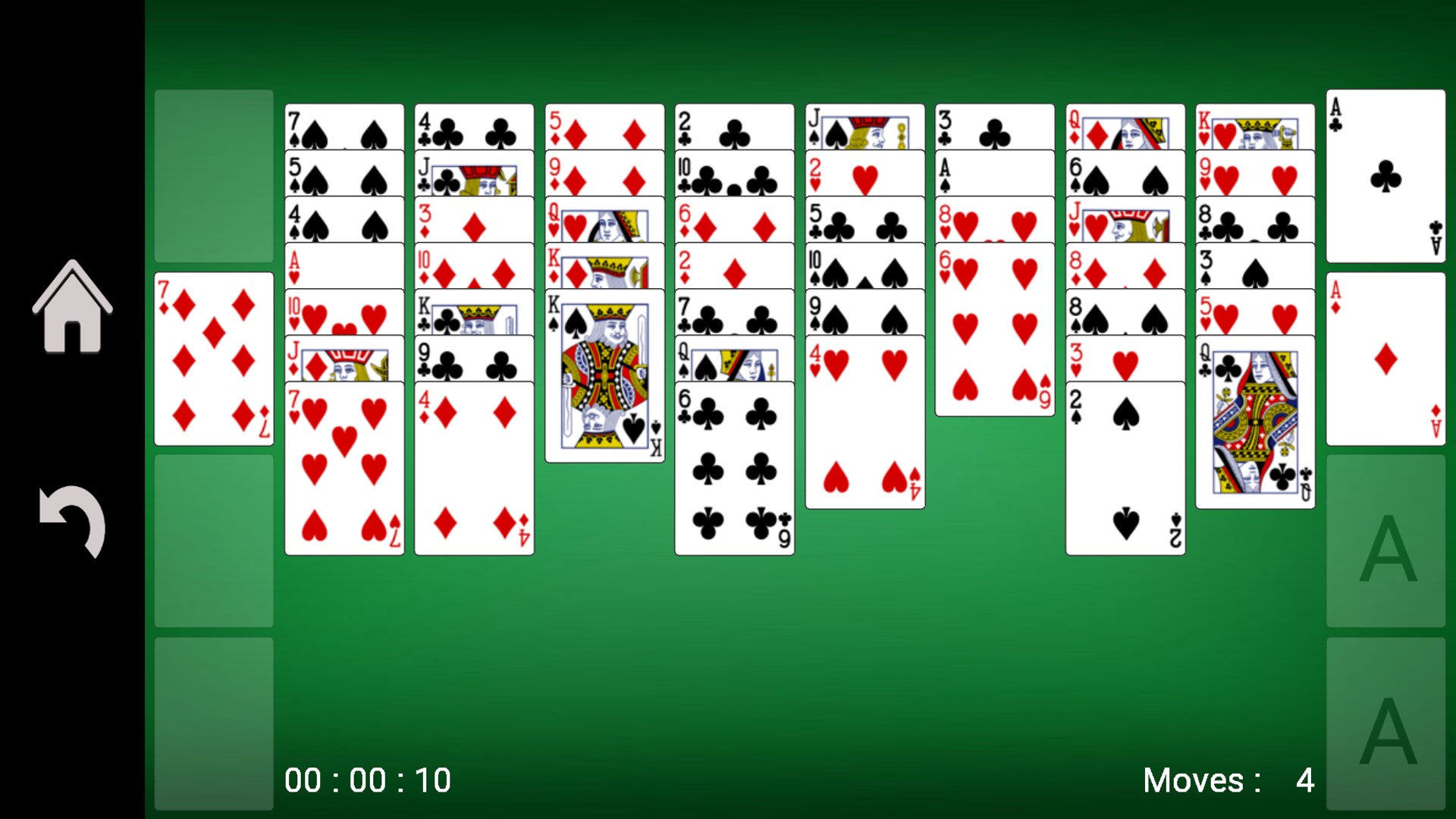 FreeCell Solitaire!! Screenshot