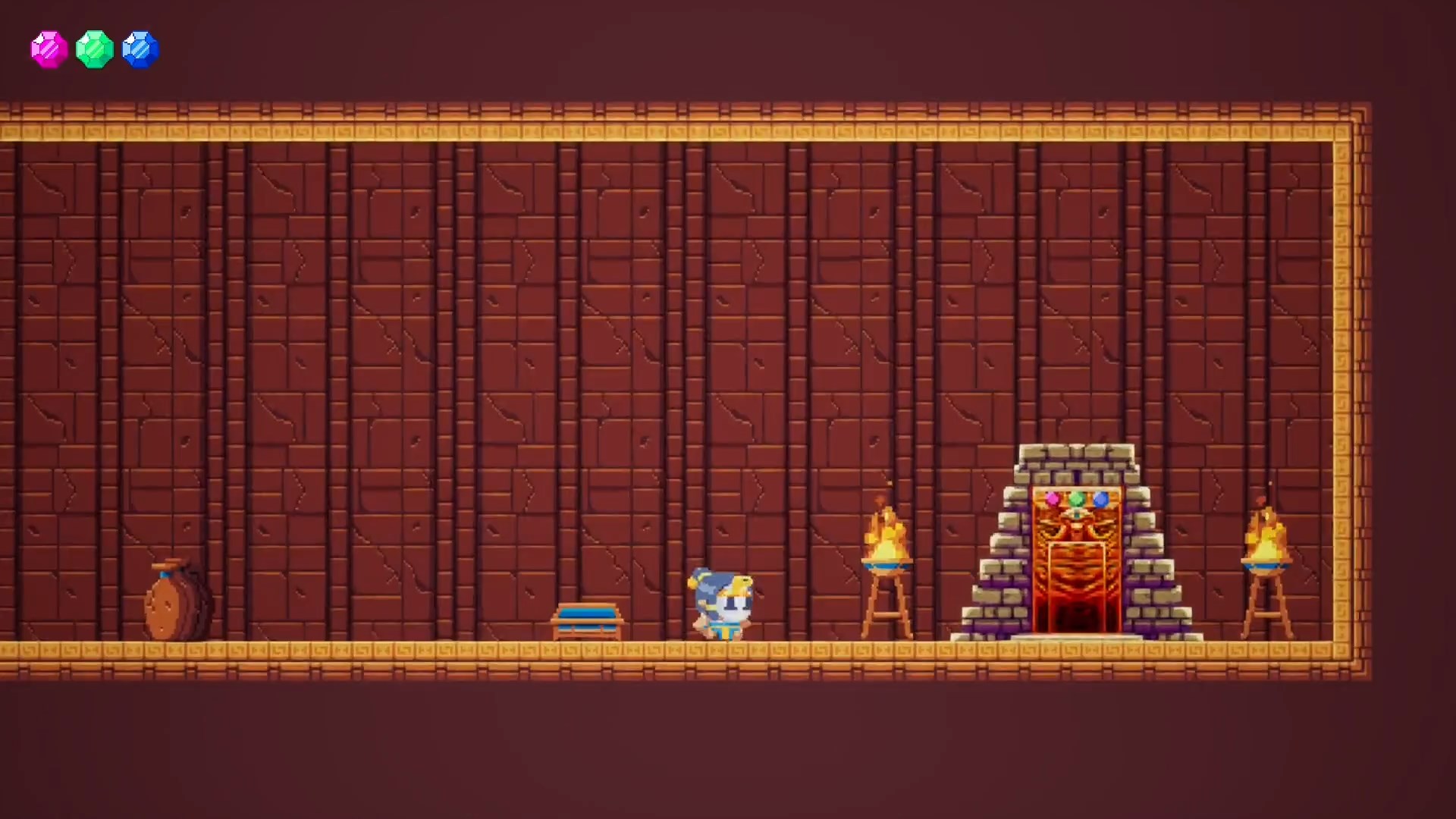 Pyramid Platformer - The Gem Heist Windows Screenshot