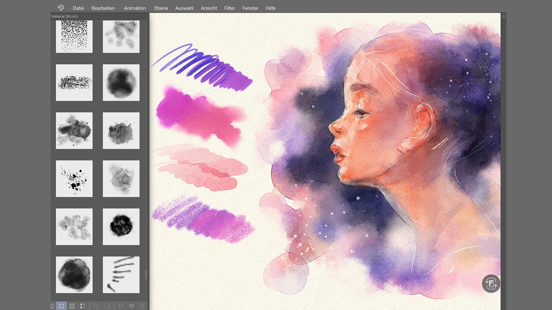 CLIP STUDIO PAINT - Lieblings-App der Profis - Screenshot