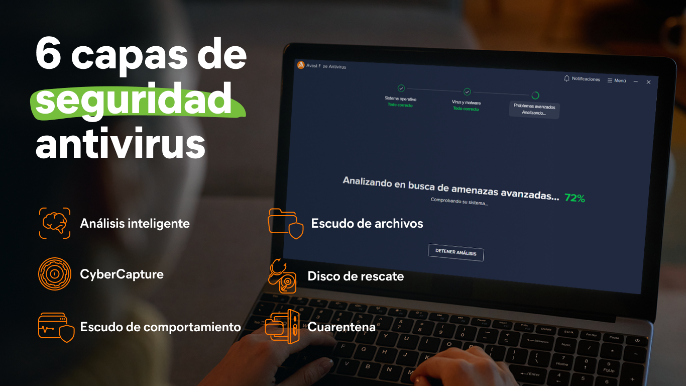 Captura de pantalla de Avast Free Antivirus