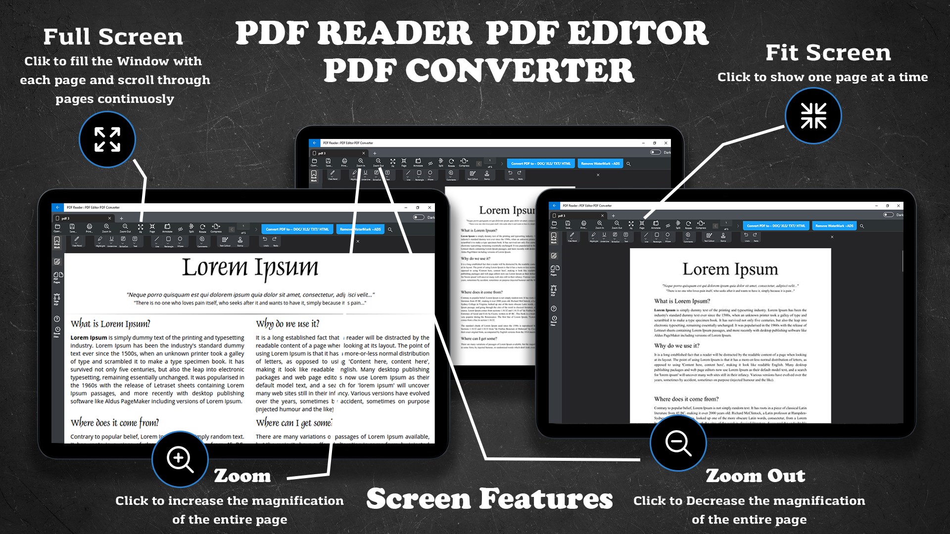 Captura de pantalla de PDF Editor: PDF Reader
