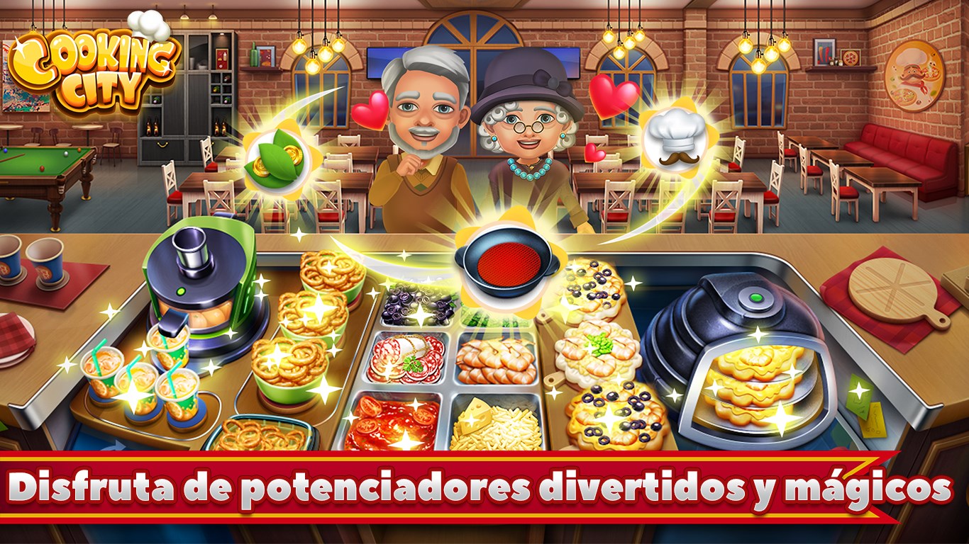 Captura de pantalla de Cooking City: Easter Party