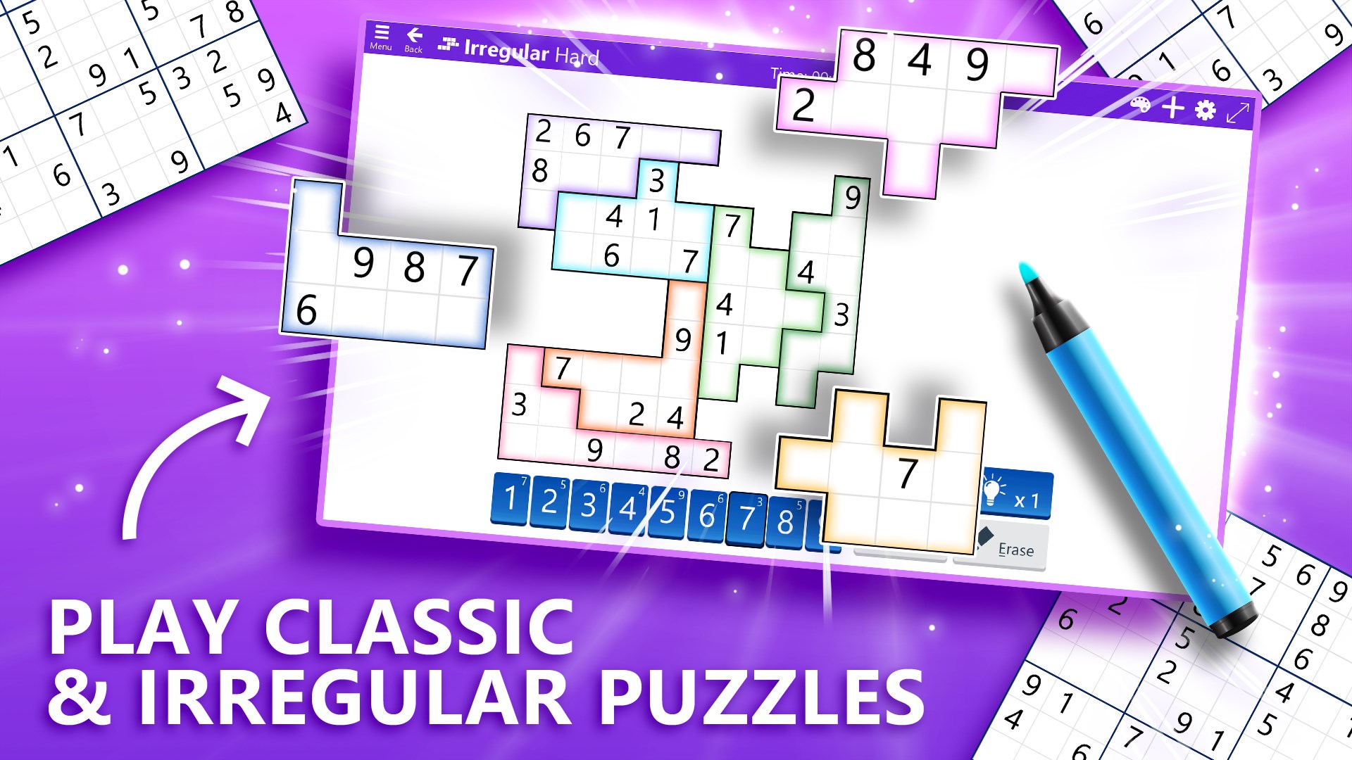 Microsoft Sudoku screenshot