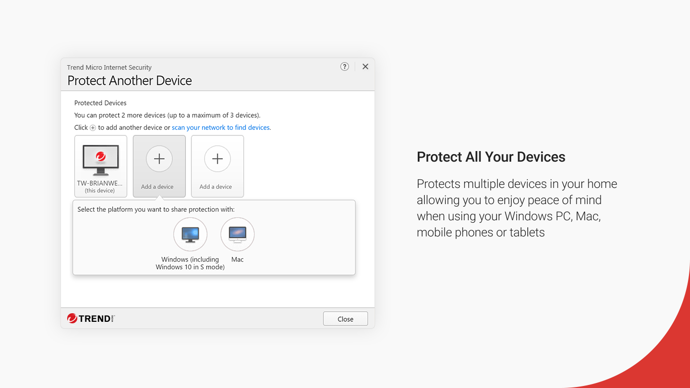 Trend Micro Internet Security screenshot