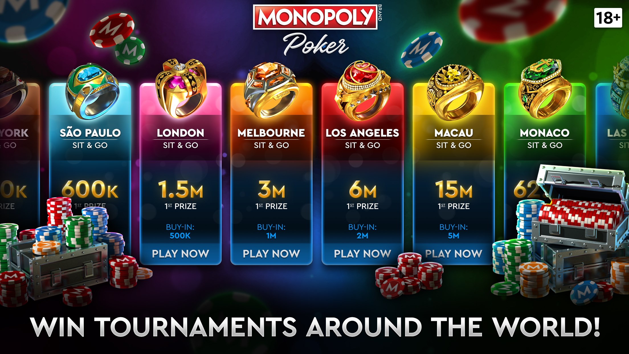 MONOPOLY Poker screenshot