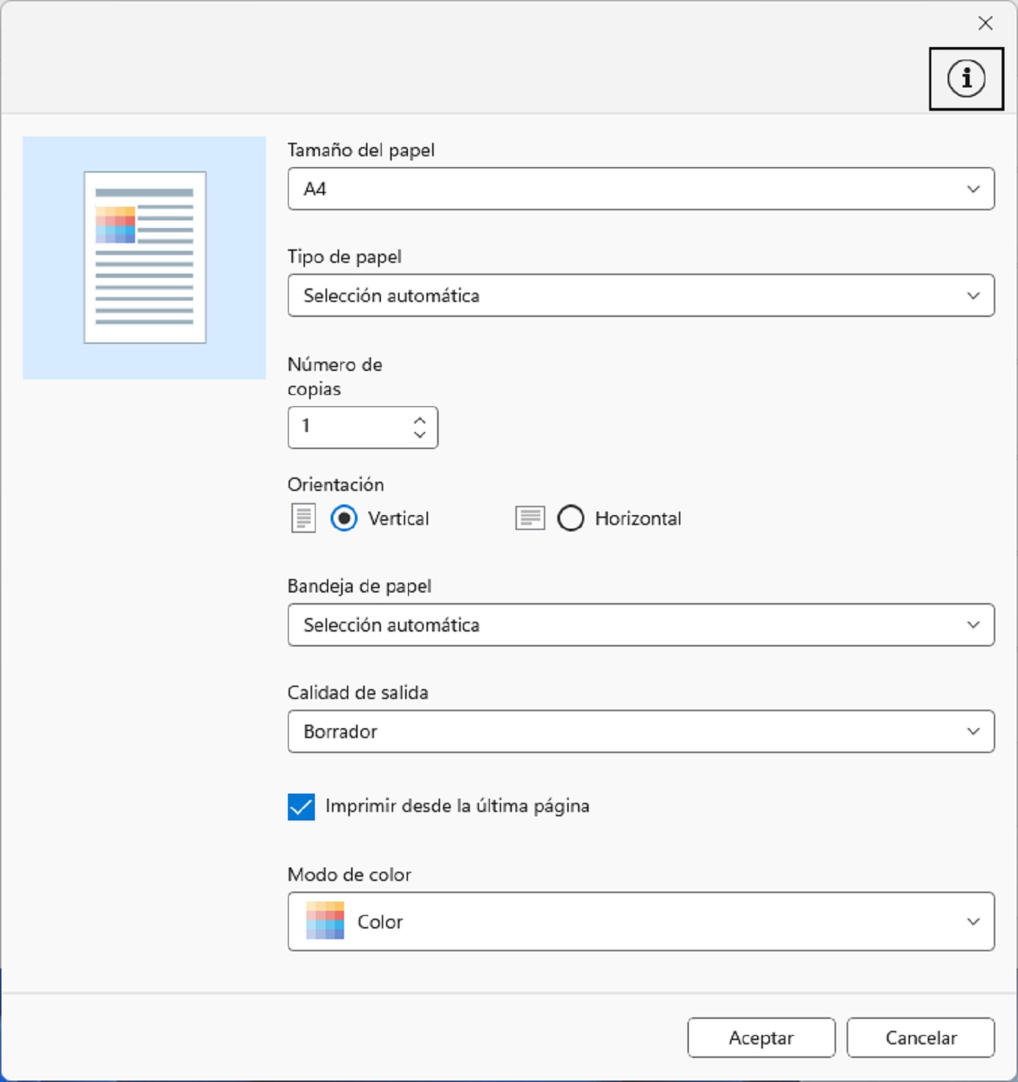 Captura de pantalla de Canon Print Assistant