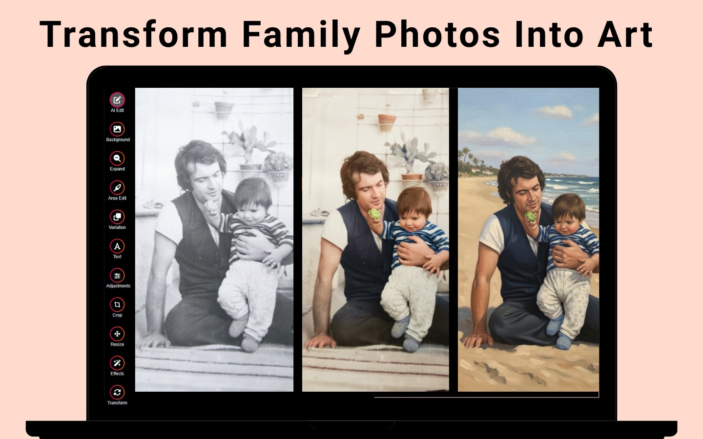 Tangra AI Photo Editor Screenshot