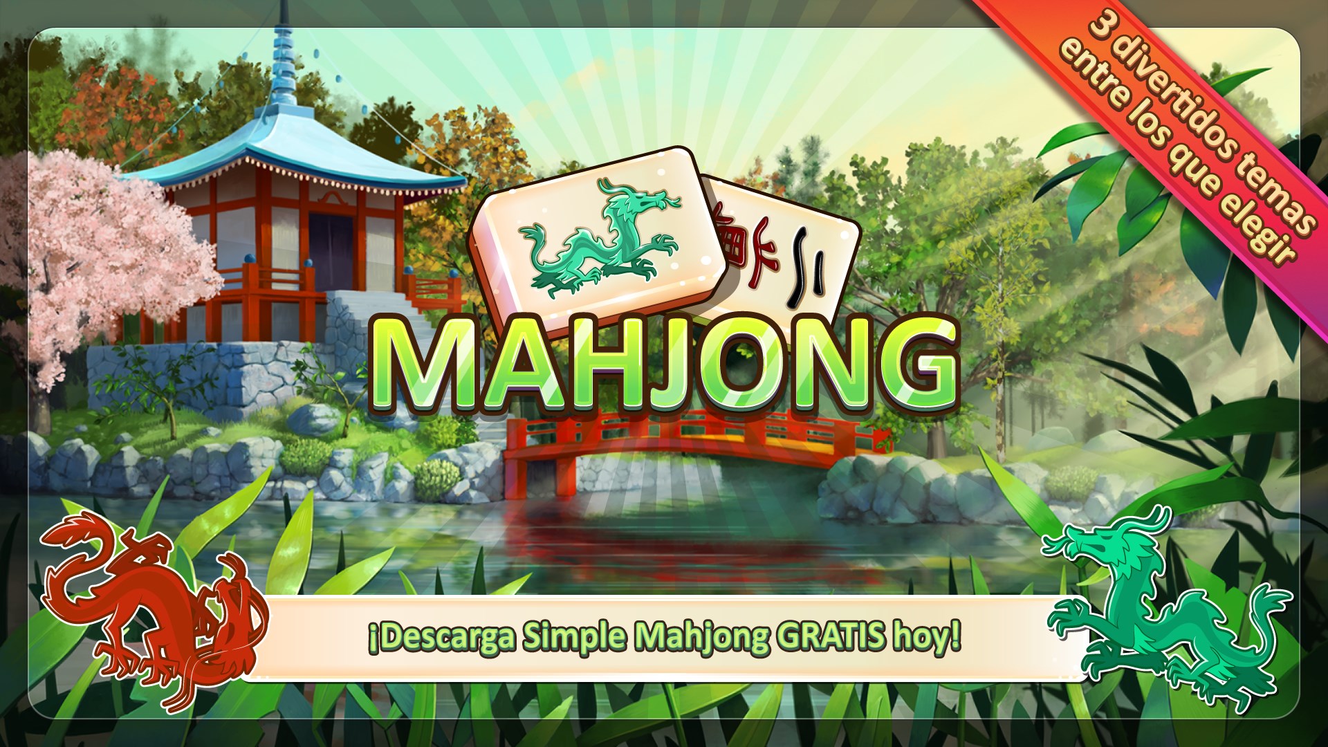 Captura de pantalla de Simple Mahjong