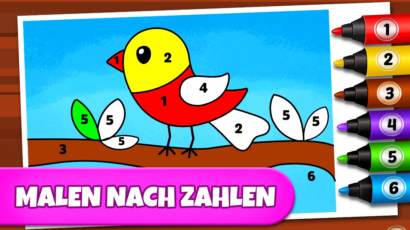 Ausmalspiele: Malbuch, Malen, Glow Draw Screenshot
