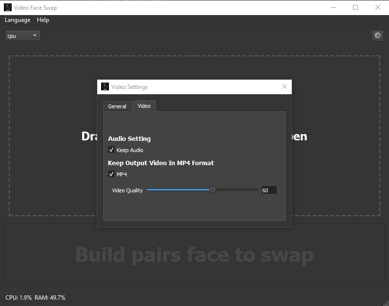 AI Video Faceswap screenshot