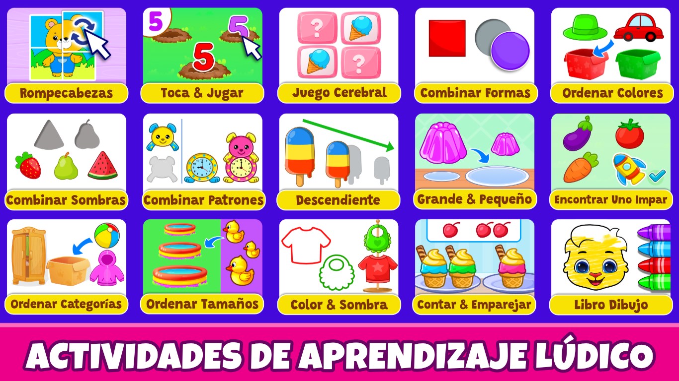 Captura de pantalla de Juegos de Niños Pequeños