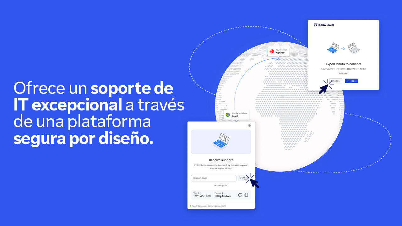 Captura de pantalla de TeamViewer Remote