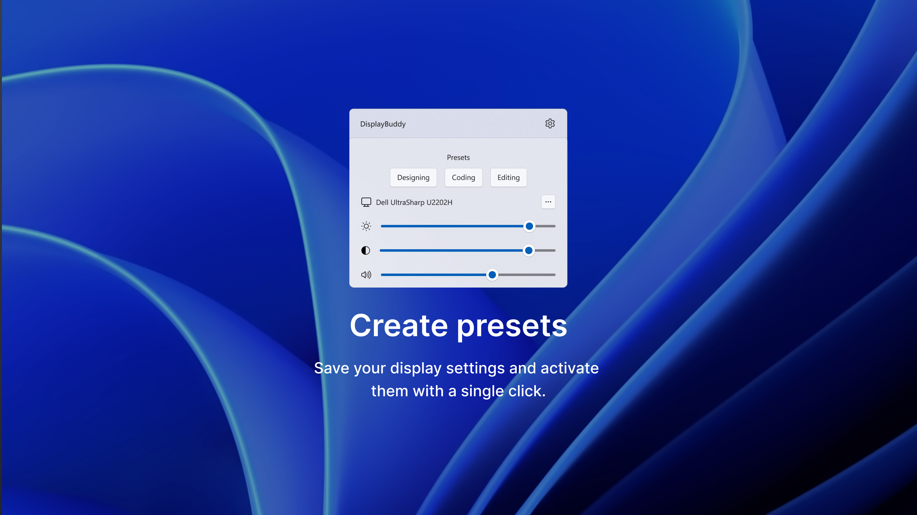 DisplayBuddy screenshot