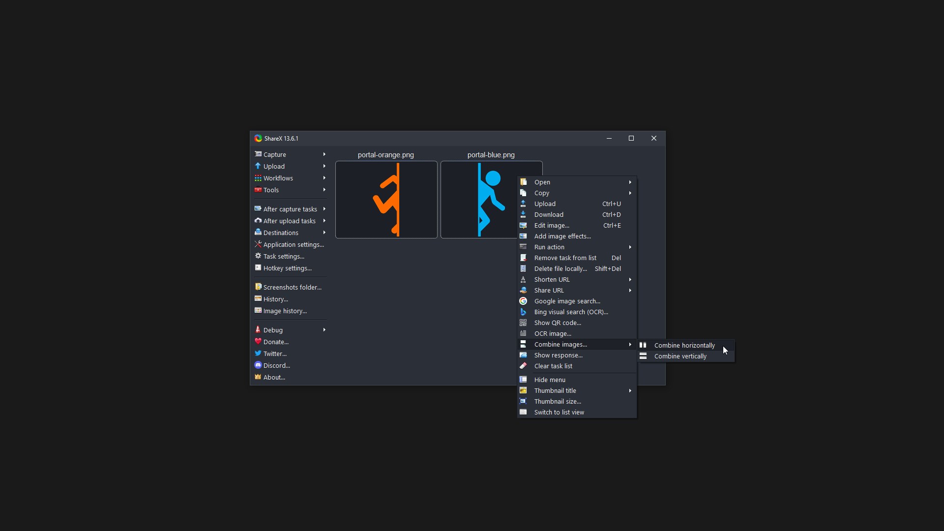 ShareX screenshot