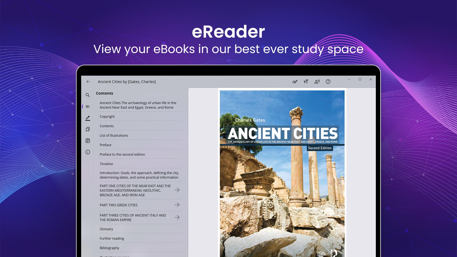 Kortext screenshot