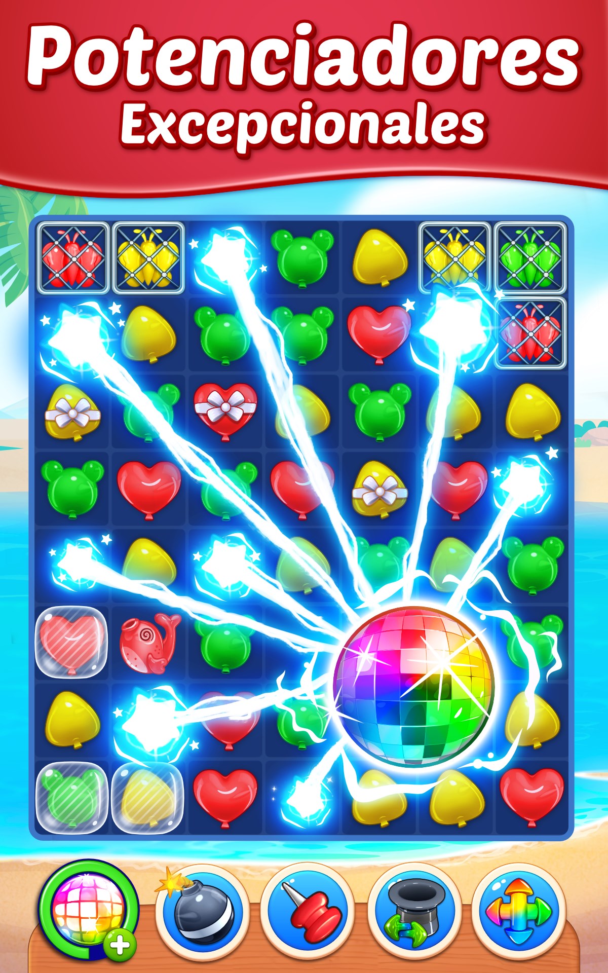 Captura de pantalla de Paraíso de globos - Balloon Paradise