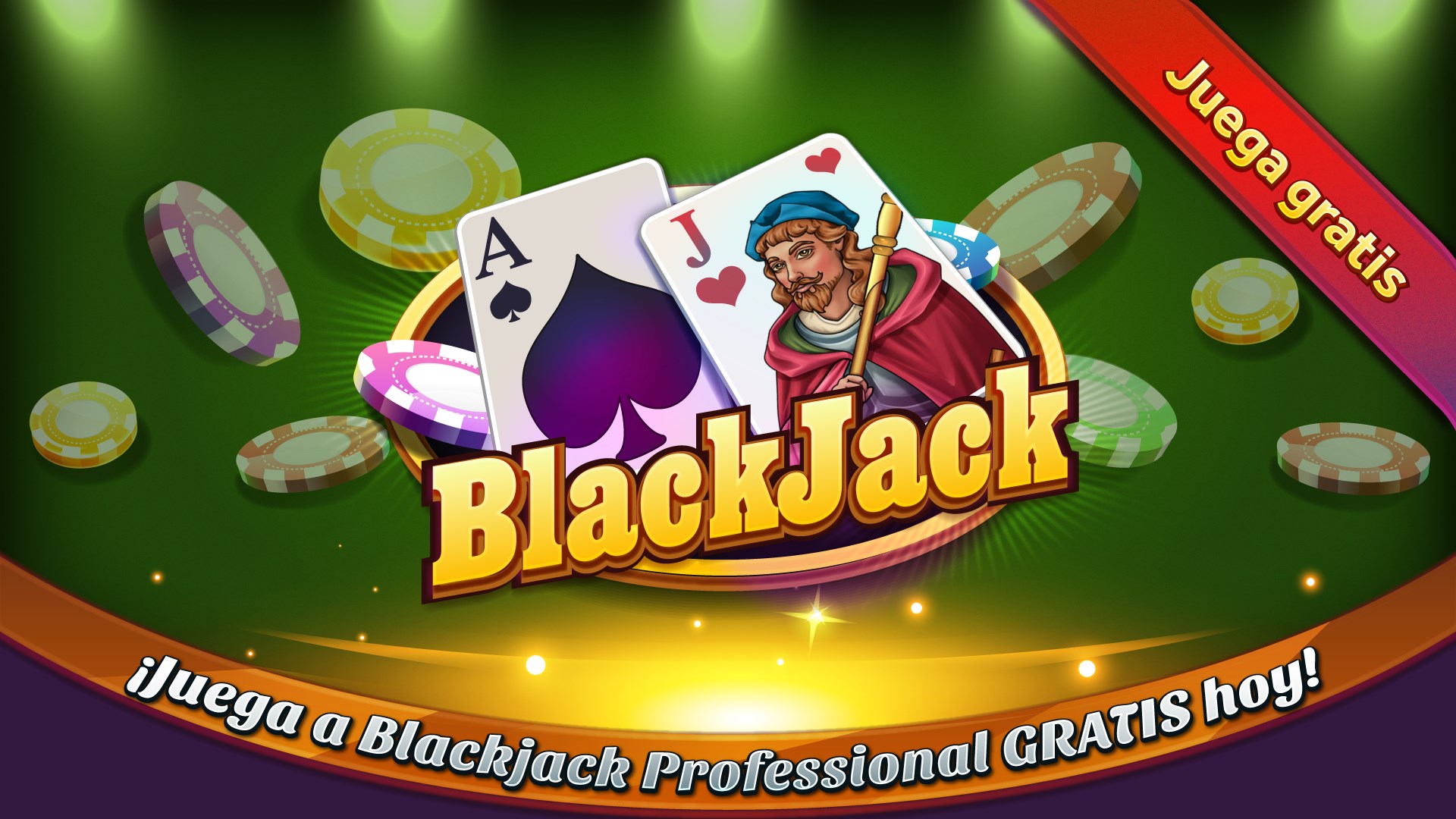 Captura de pantalla de Blackjack Professional