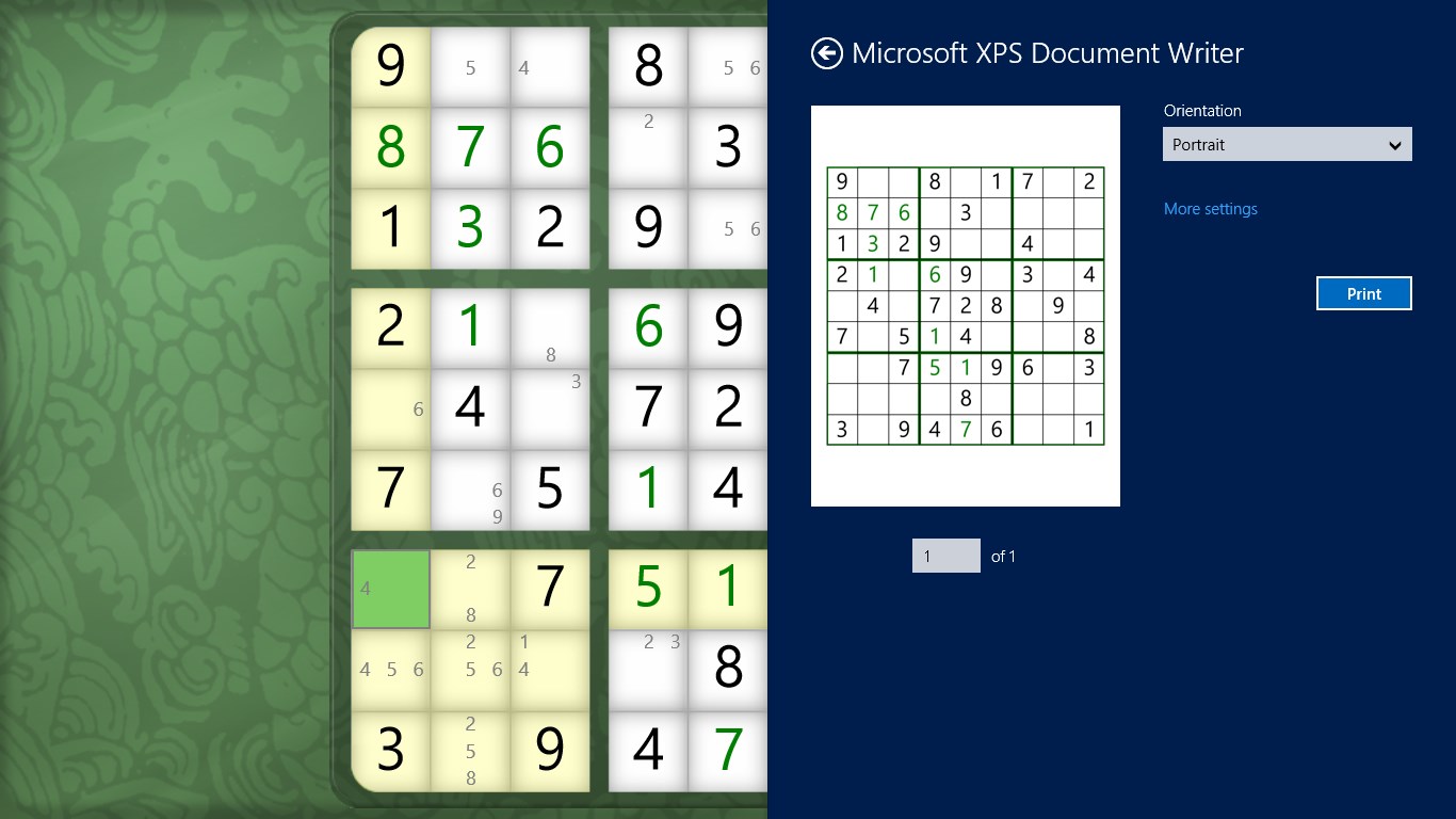 Sudoku Classic screenshot