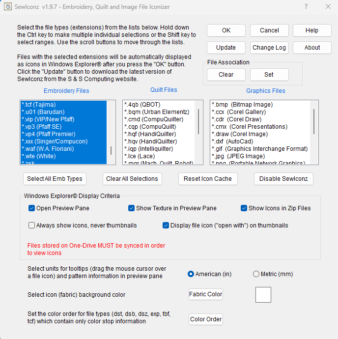Captura de pantalla de SewIconz