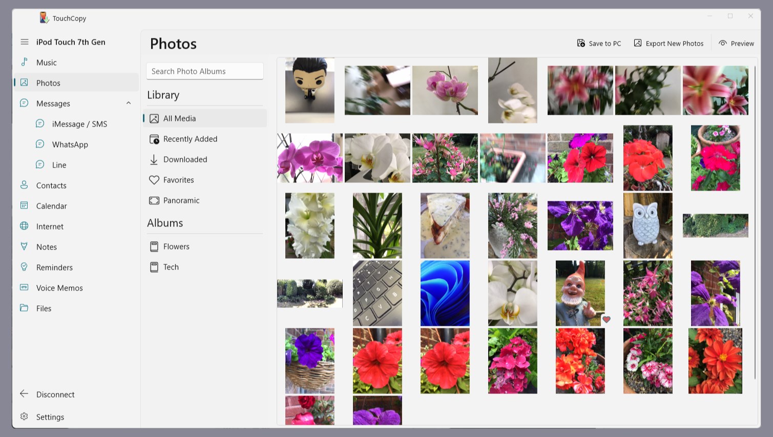 Captura de pantalla de TouchCopy