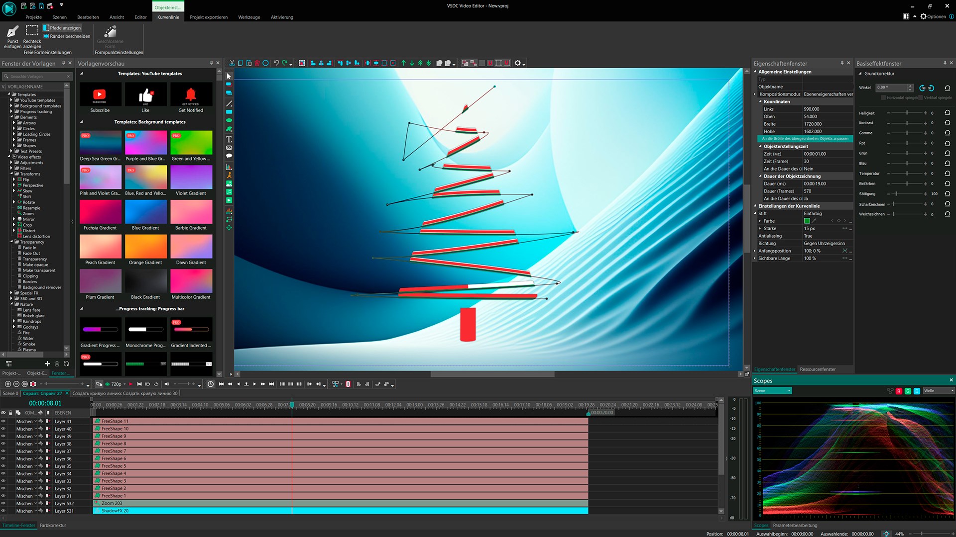 VSDC Video Editor Screenshot