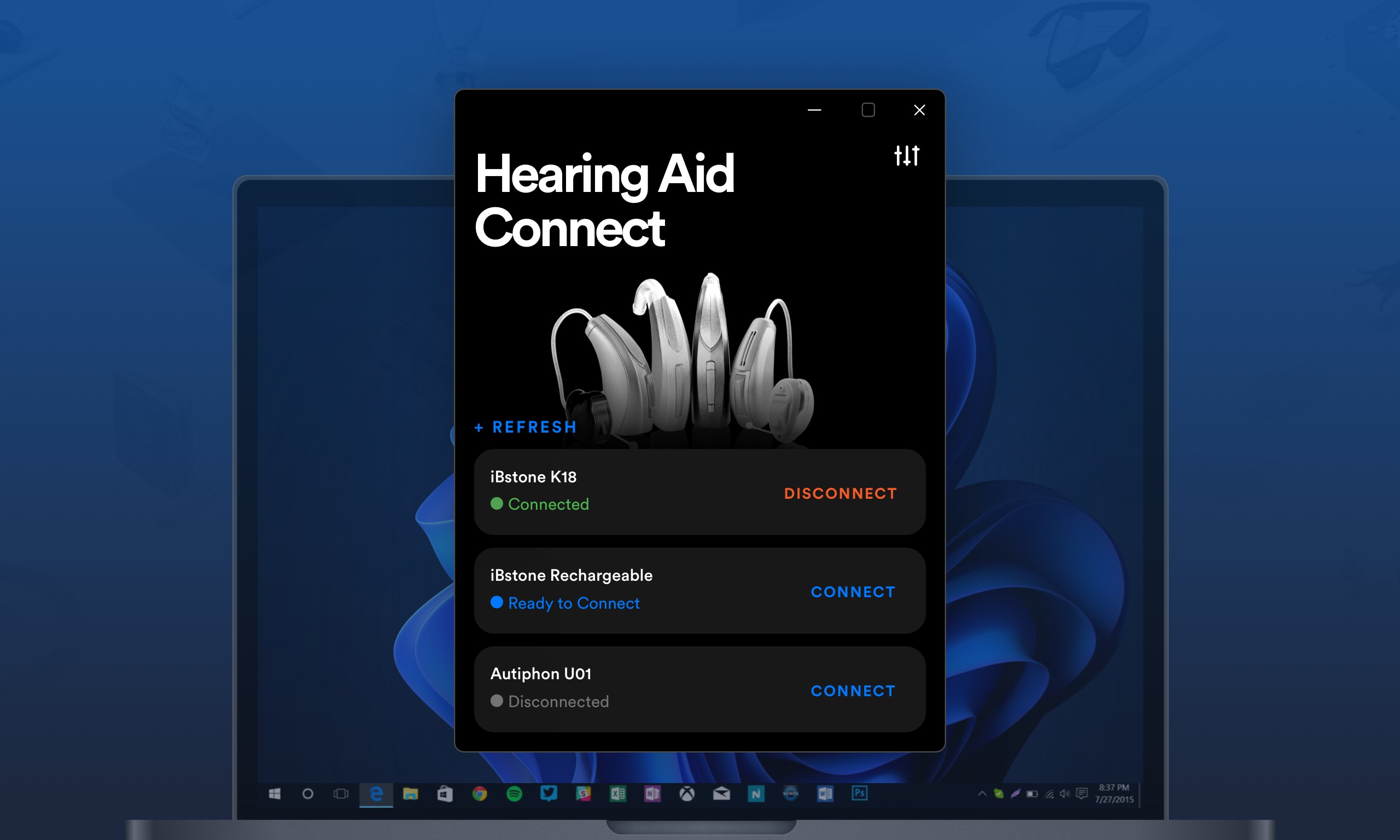 Hearing Aid Remote Plus screenshot