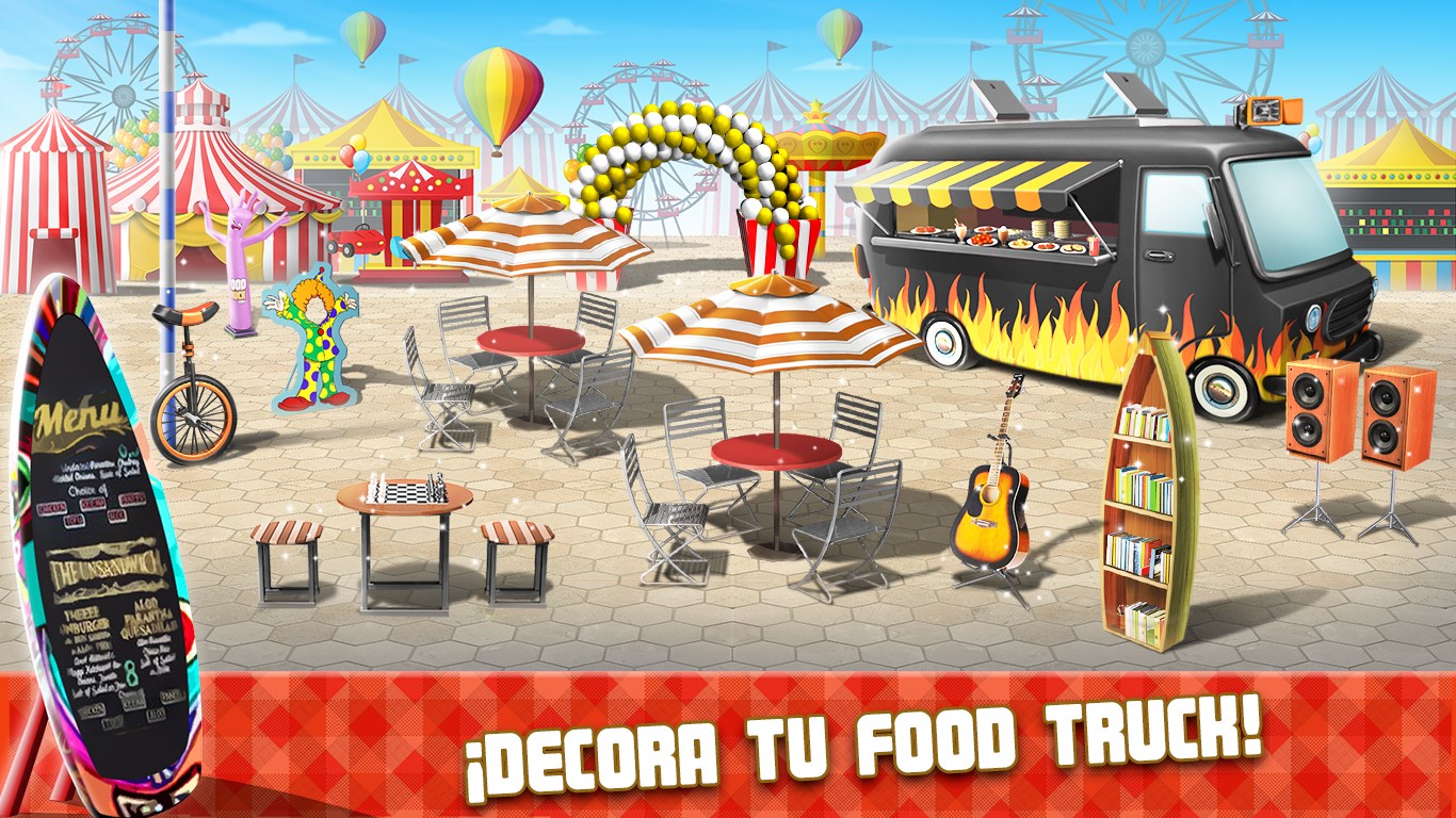 Captura de pantalla de Food Truck Chef™: Cooking Game