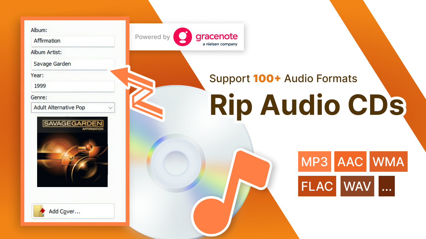 Captura de pantalla de CD Ripper by Nero