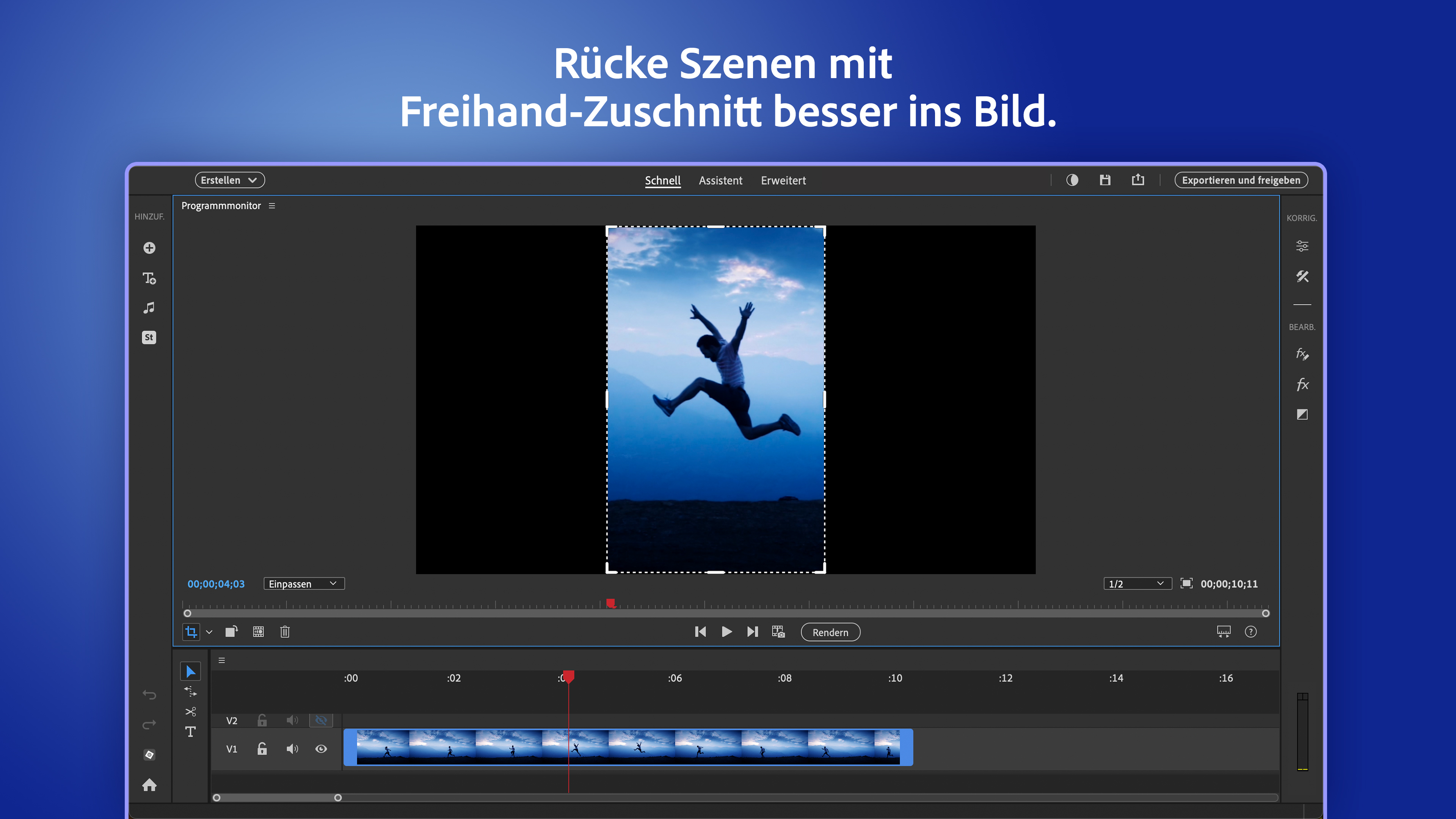 Adobe Premiere Elements 2026 Screenshot