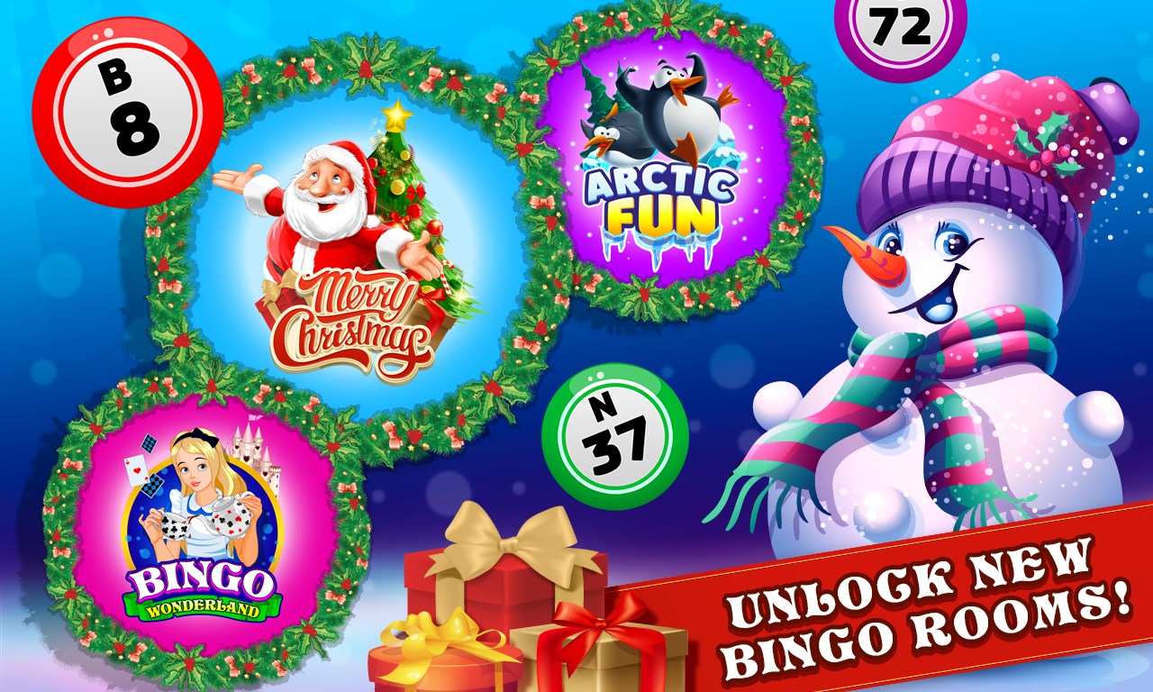 Christmas Bingo Santa's Gifts screenshot