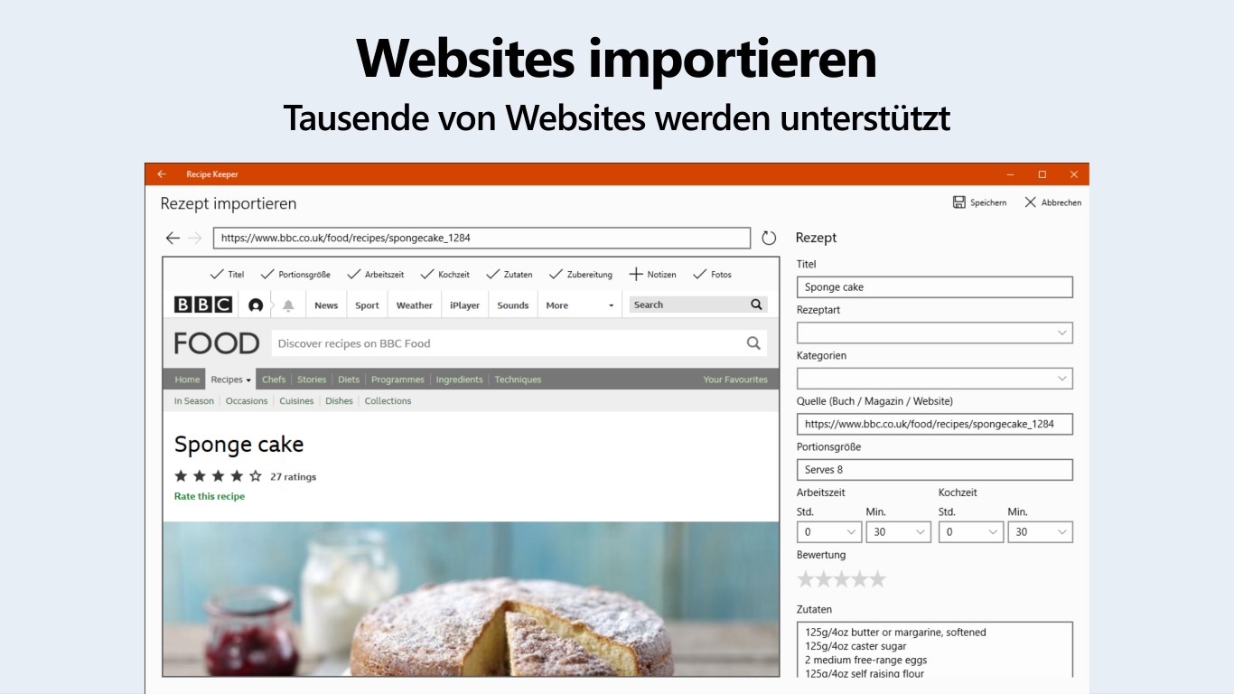 Recipe Keeper Pro Screenshot