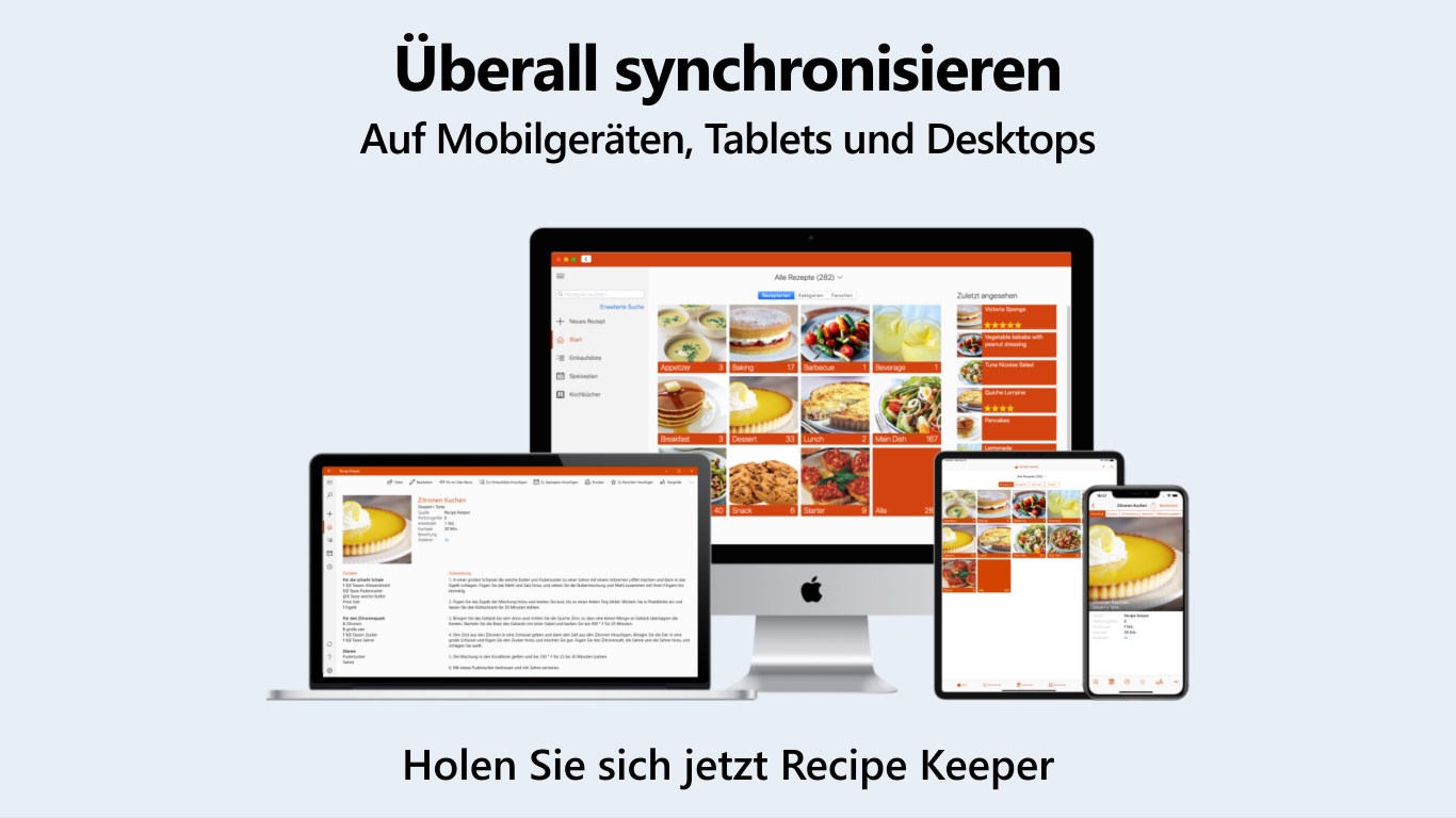 Recipe Keeper Pro Screenshot