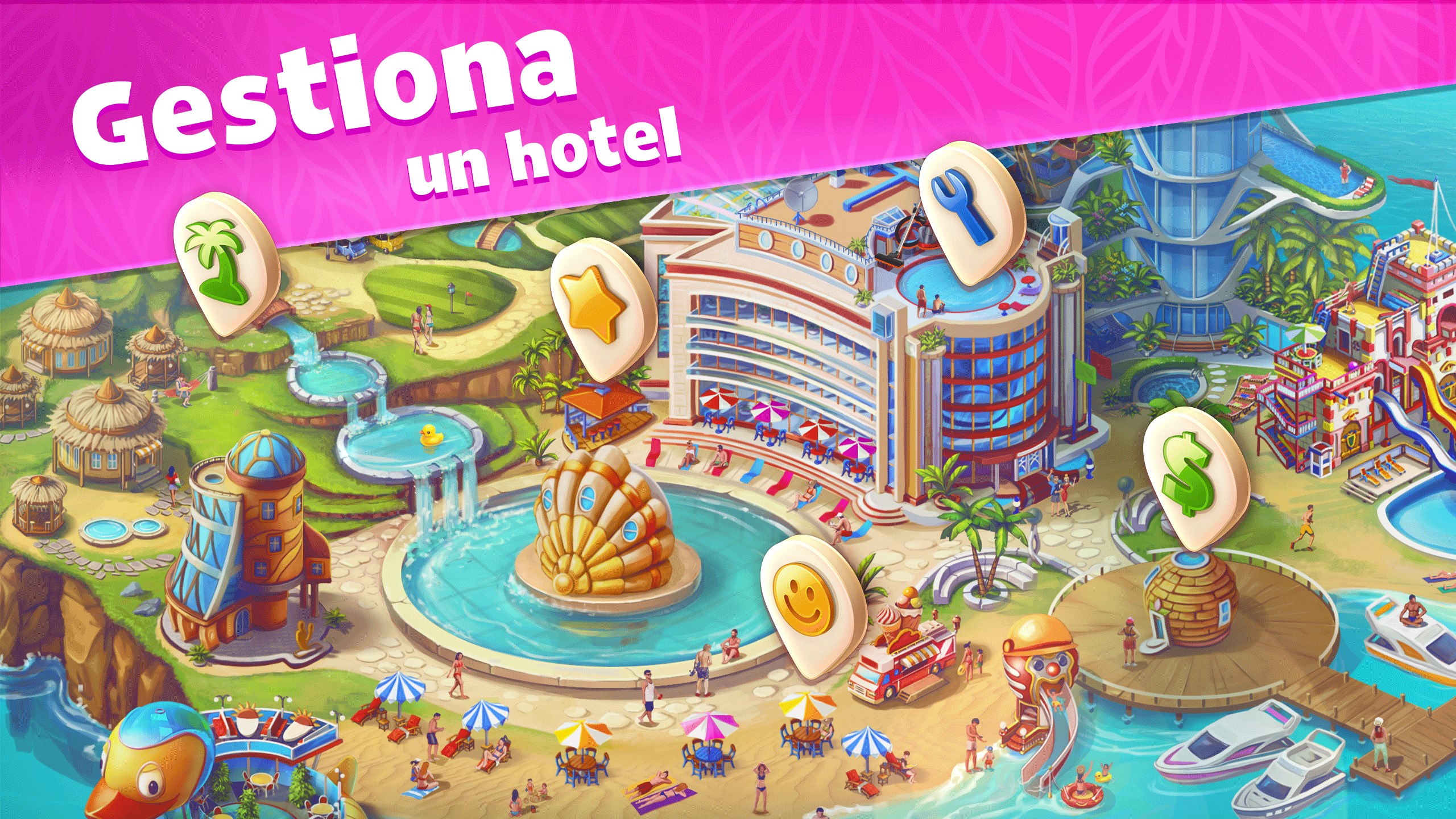 Captura de pantalla de Paradise Island 2