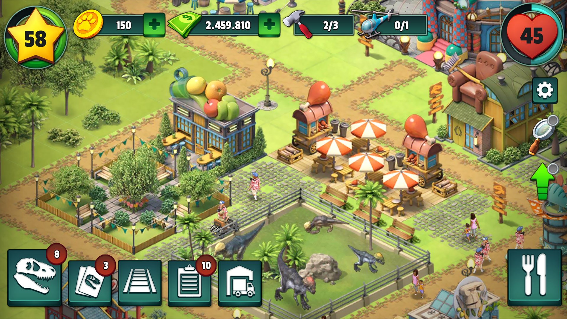 Jurassic Dinosaur: Dino Game Screenshot