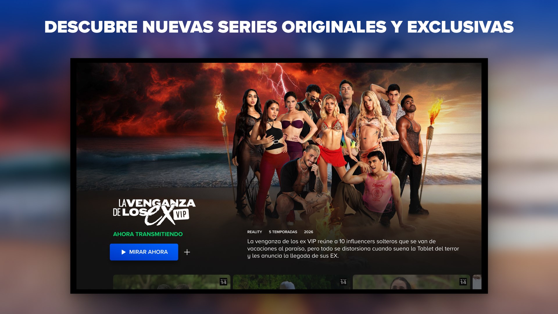 Captura de pantalla de Paramount+