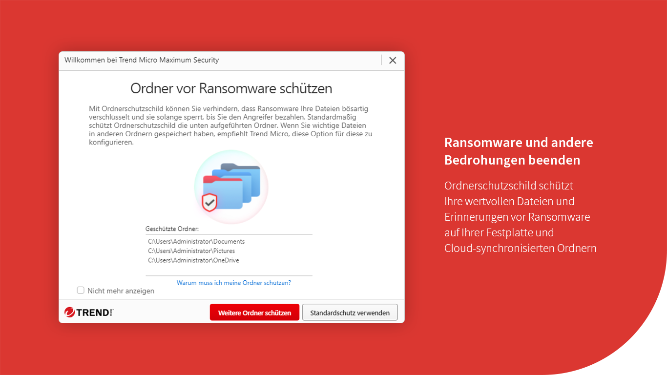 Trend Micro Maximum Security Screenshot