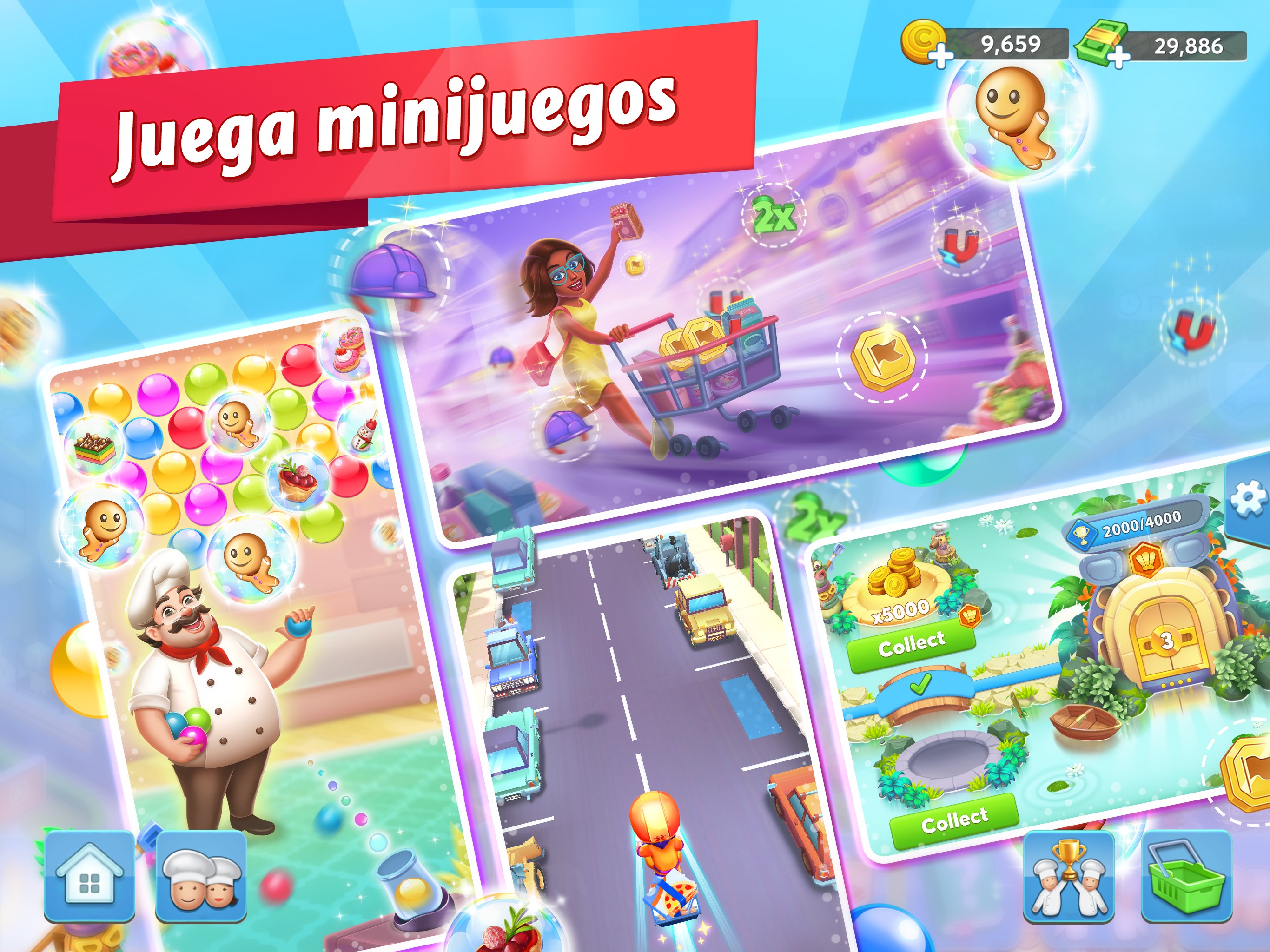 Captura de pantalla de Star Chef™ 2: Cooking Game