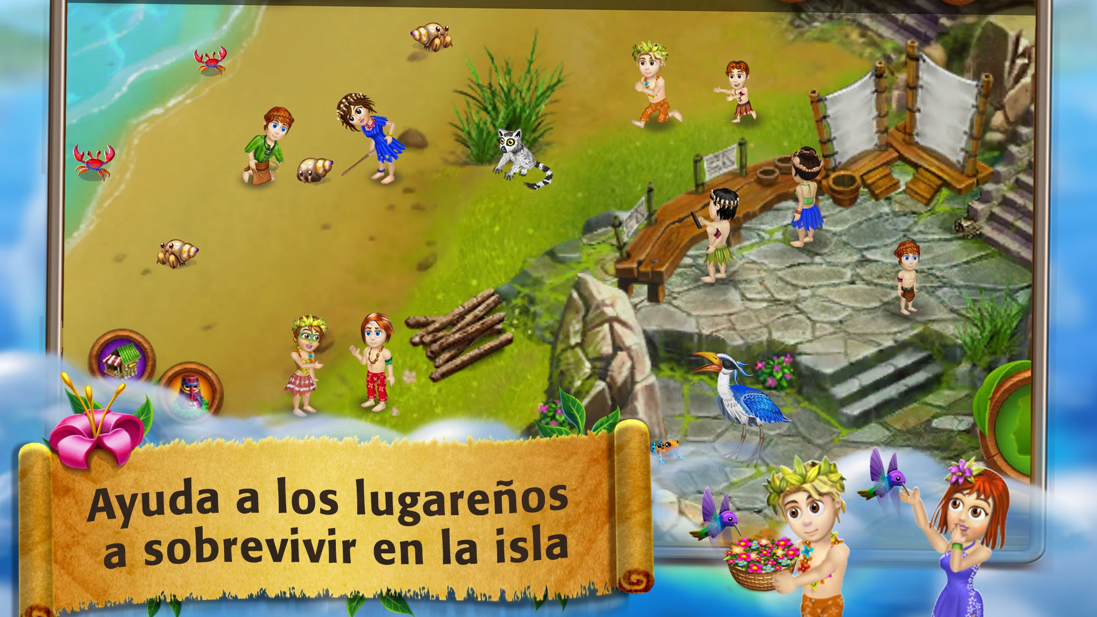 Captura de pantalla de Virtual Villagers Origins 2