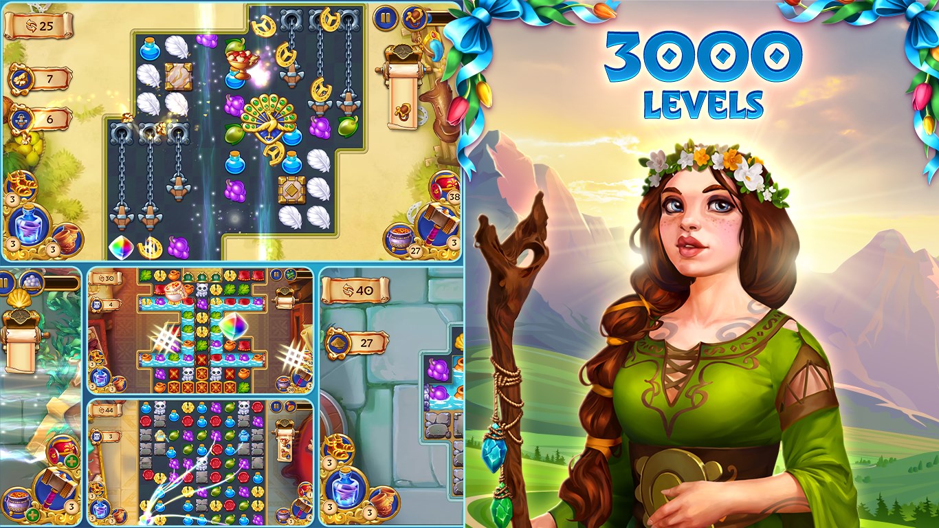 Jewels of Rome: Match-3 and City Building Game! screenshot