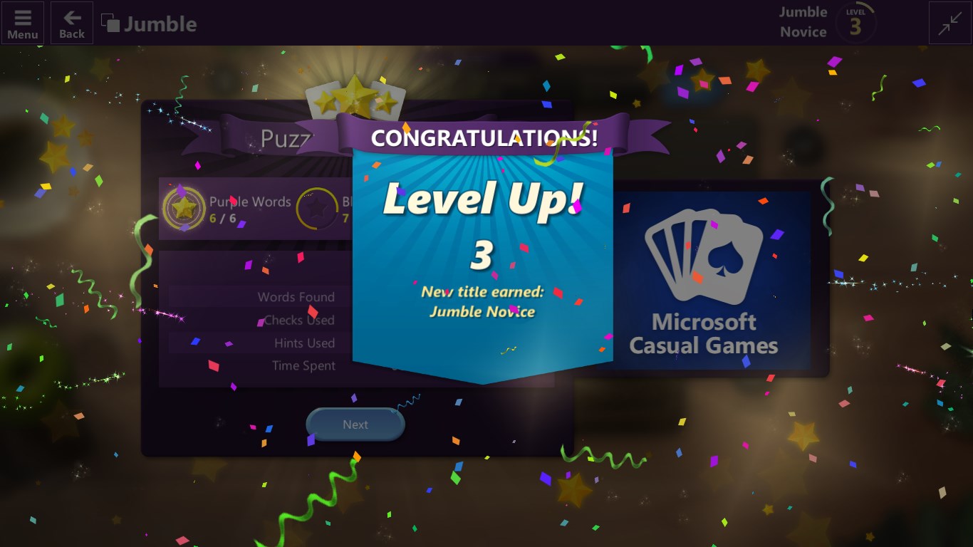 Microsoft Ultimate Word Games Screenshot