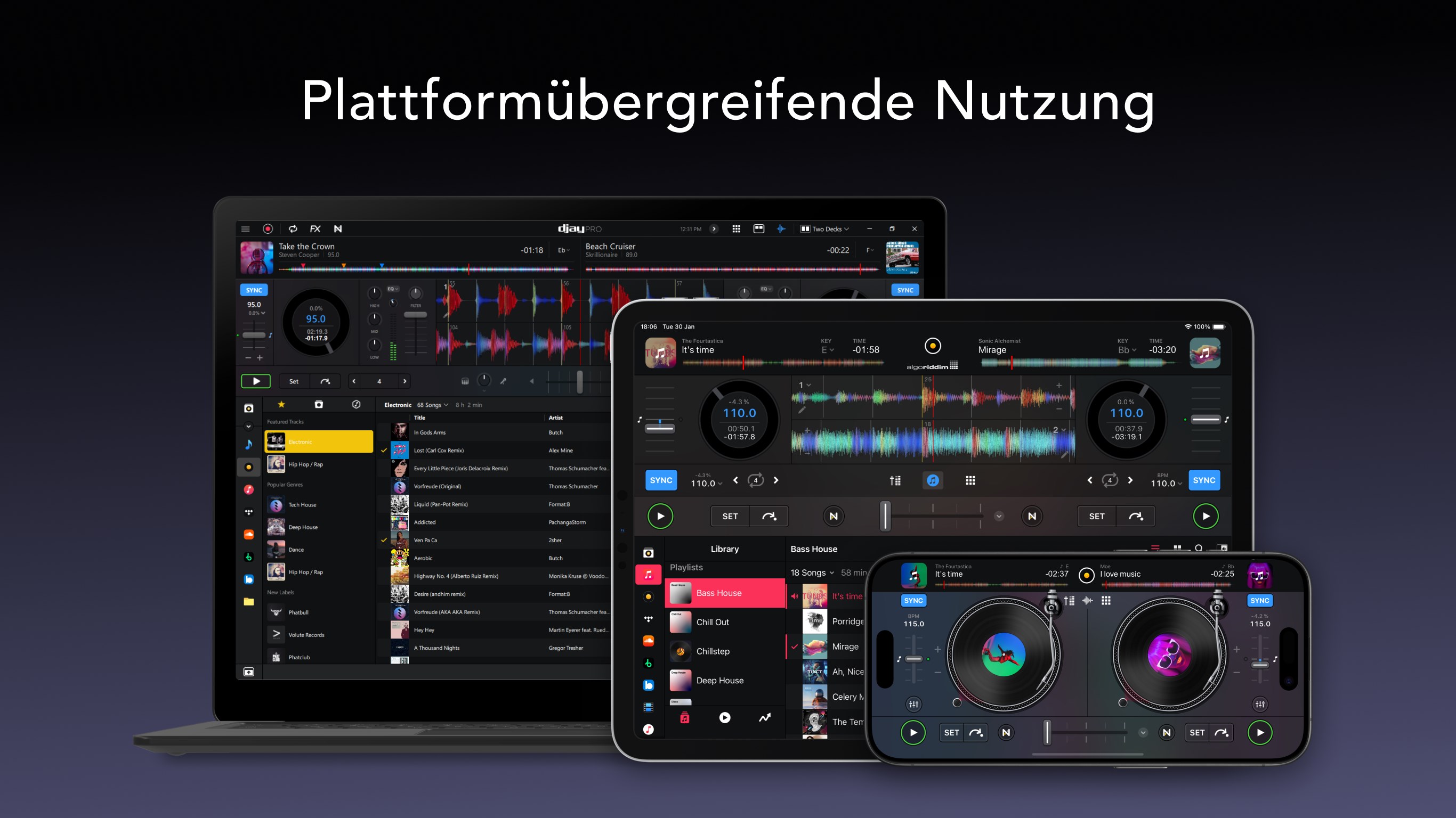 djay Pro - DJ App & AI Mixer Screenshot
