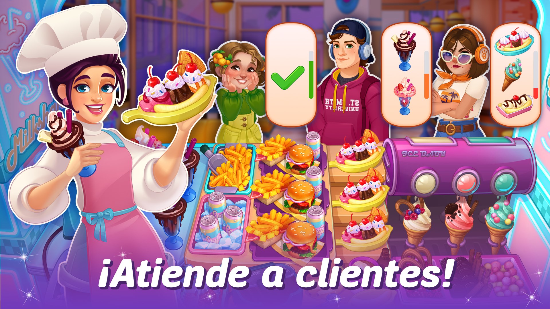 Captura de pantalla de Cooking Live: Restaurant game