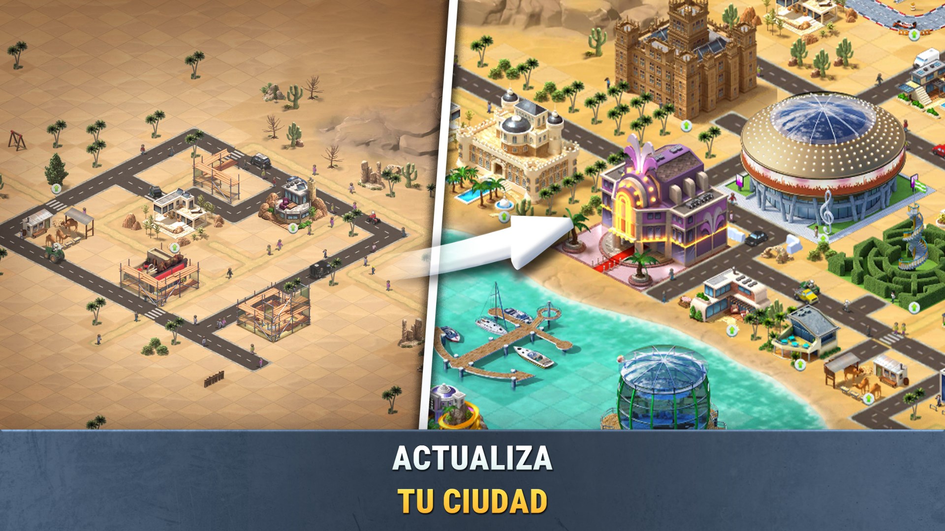 Captura de pantalla de Build a City: Community Town